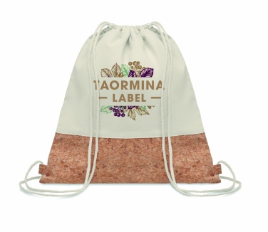 Logo trade promotional product photo of: 160gr/m² cotton drawstring bag