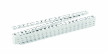 Logo trade promotional merchandise picture of: Folding ruler 2m