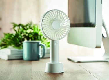 Logotrade promotional products photo of: USB desk fan with stand 
