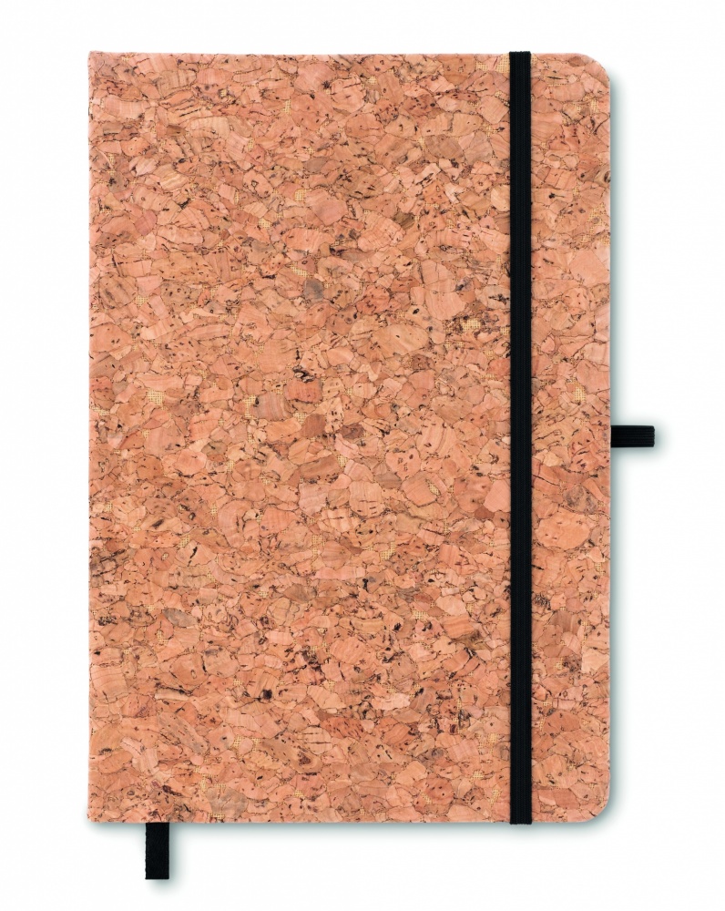 Logotrade business gift image of: A5 cork notebook 96 lined