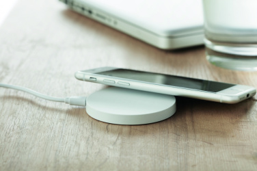 Logo trade promotional giveaways image of: Wireless charger 5W