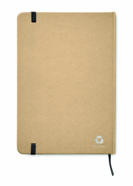 Logotrade promotional item picture of: A5 recycled notebook 80 lined