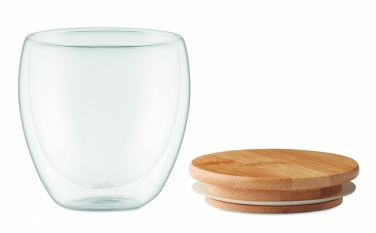 Logotrade promotional products photo of: Double wall glass 250ml Hamburg