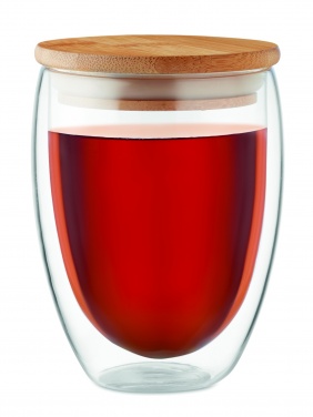 Logotrade promotional item image of: Double wall glass 350 ml Cologne