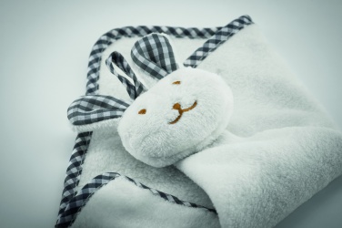 Logo trade promotional gift photo of: Plush rabbit design baby towel