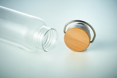 Logo trade promotional merchandise photo of: Tritan 800ml bottle bamboo top