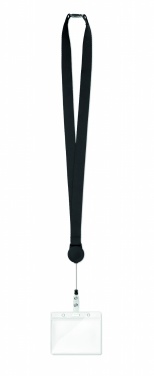 Logo trade business gift photo of: Lanyard retractable clip