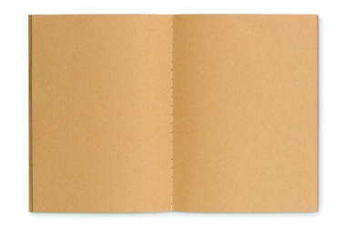 Logotrade advertising products photo of: A6 recycled notebook 80 plain
