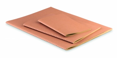 Logotrade promotional giveaway picture of: A6 recycled notebook 80 plain