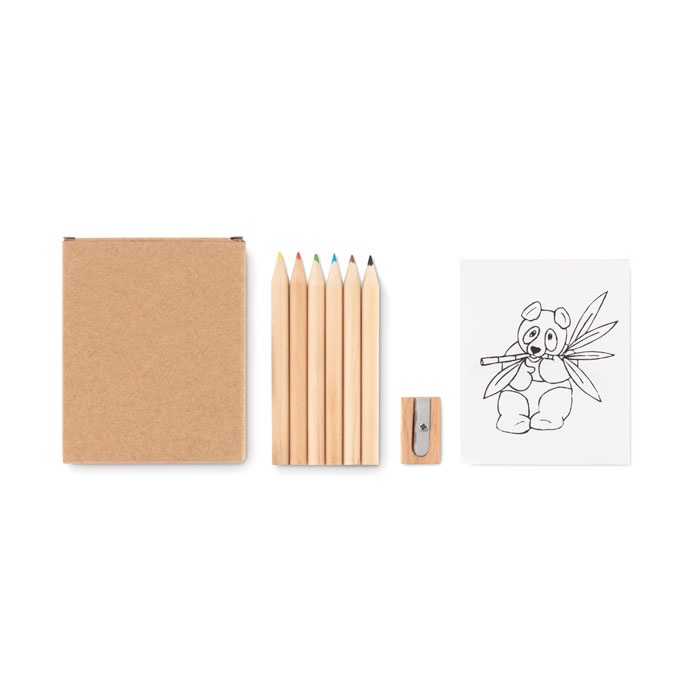 Logo trade promotional products picture of: Colouring set