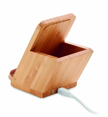 Logotrade promotional giveaway image of: Wireless charger pen holder 5W BAICOI