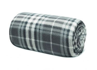 Logotrade promotional item picture of: RPET fleece travel blanket