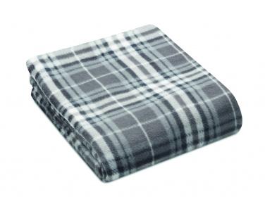 Logotrade advertising products photo of: RPET fleece travel blanket