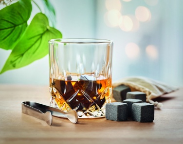 Logo trade advertising product photo of: Whisky set in bamboo box