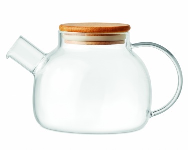 Logo trade promotional products picture of: Teapot borosilicate glass 850ml