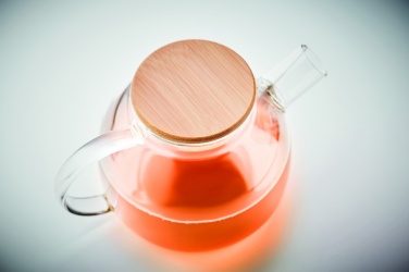 Logo trade promotional merchandise photo of: Teapot borosilicate glass 850ml