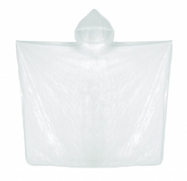 Logo trade promotional gift photo of: Biodegradable poncho and bag