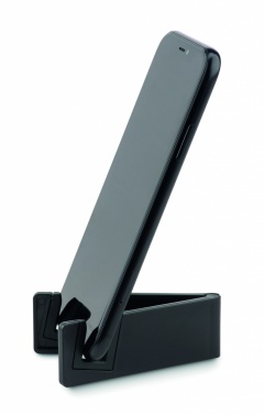 Logo trade promotional products picture of: Phone holder bamboo fibre/PP