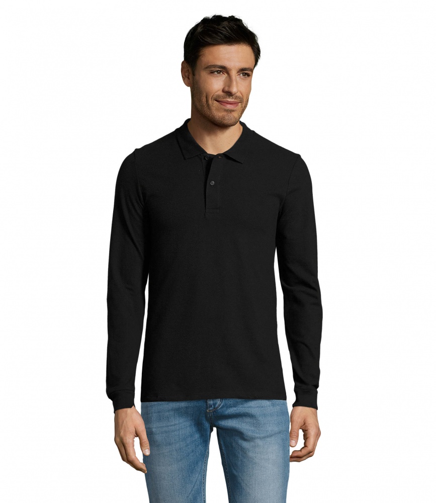 Logo trade business gift photo of: PERFECT LSL MEN POLO 180