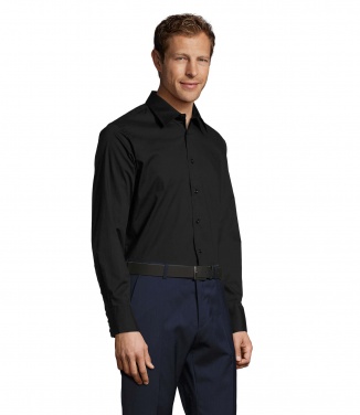 Logo trade promotional merchandise photo of: BRIGHTON men shirt 140g