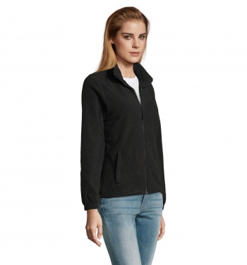 Logo trade corporate gifts picture of: NORTH WOMEN ZIPPED FLEECE