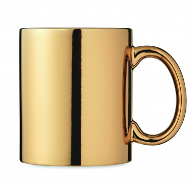 Logo trade promotional product photo of: Ceramic mug metallic 300 ml