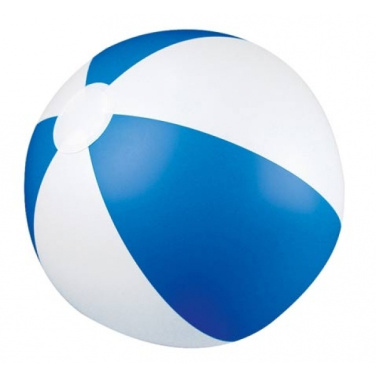 Logo trade promotional merchandise picture of: Bicolour beach ball KEY WEST