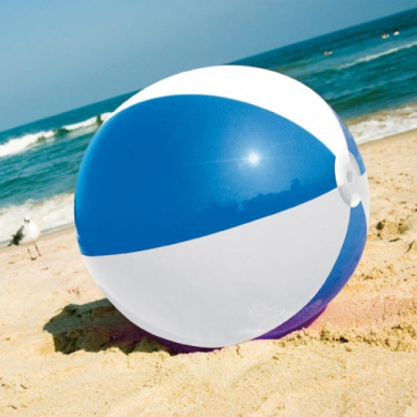 Logo trade promotional giveaways picture of: Bicolour beach ball KEY WEST