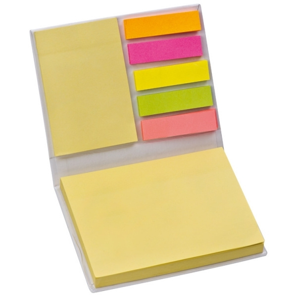Logo trade promotional gifts image of: Adhesive notepad PALMA