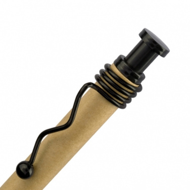 Logotrade promotional merchandise photo of: Cardboard ballpen CRAMLINGTON