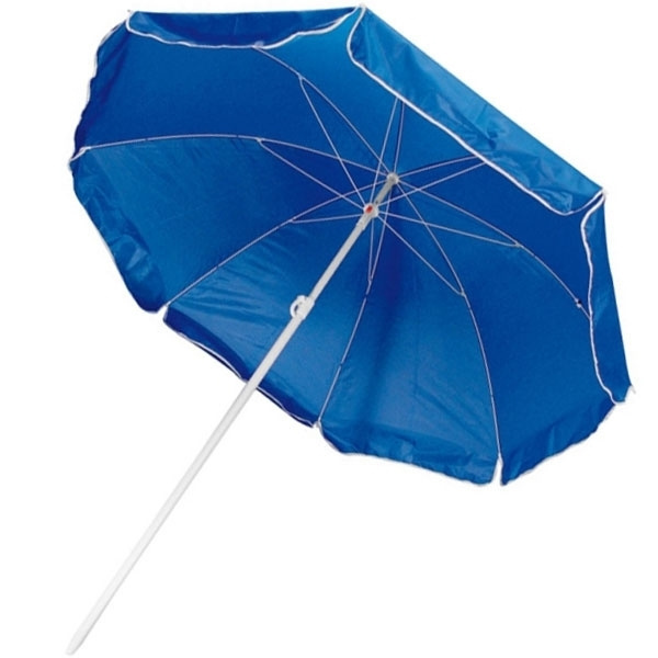 Logo trade promotional giveaways image of: Beach umbrella FORT LAUDERDALE