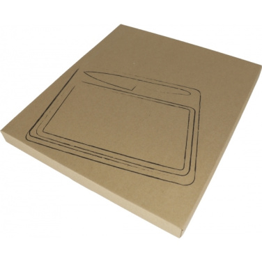 Logotrade promotional item picture of: Cutting board with knife MANTOVA