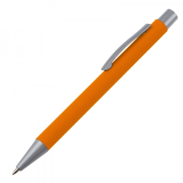 Logotrade advertising products photo of: Metal ballpen soft touch ABU DHABI