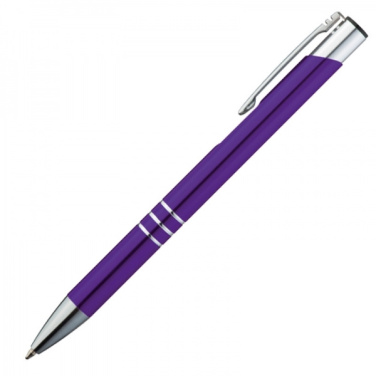 Logotrade promotional merchandise photo of: Metal ballpen ASCOT