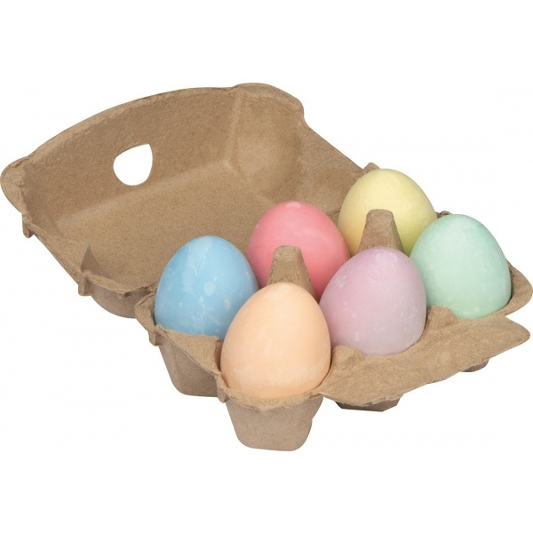 Logo trade promotional merchandise photo of: Chalk eggs STAVANGER
