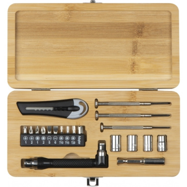 Logo trade business gifts image of: 22-piece tool set BERINGEN