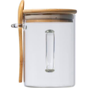 Logo trade promotional gifts picture of: Glass mug JACKSON 420 ml