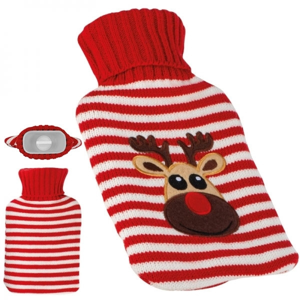 Logo trade corporate gifts image of: Christmas hot water bottle KALIBO