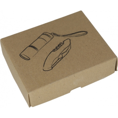 Logo trade promotional giveaways picture of: Set torch and pocket knife DOVER
