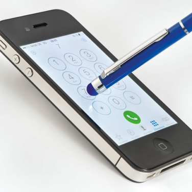 Logo trade promotional items picture of: Metal ballpen with touch pen NEW ORLEANS