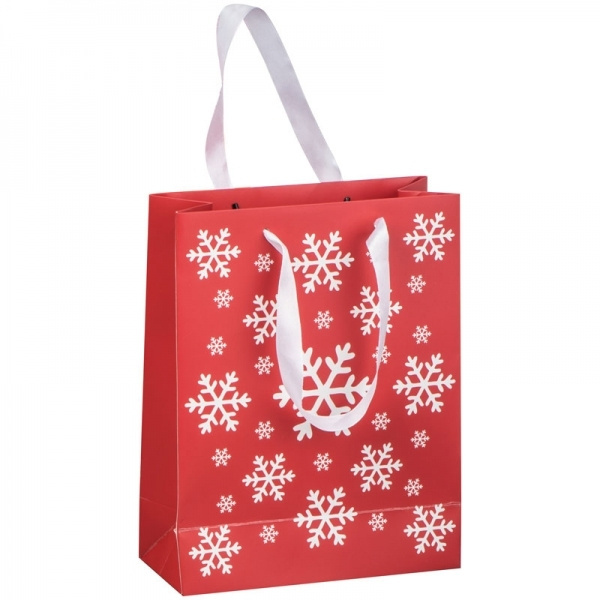 Logotrade promotional merchandise picture of: Small Christmas paper bag BASEL