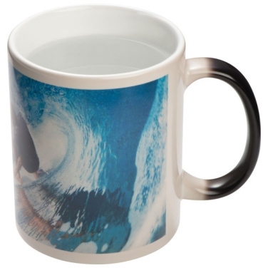 Logo trade promotional products picture of: Colour-changing sublimation mug SIRMIONE 300 ml