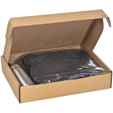 Logo trade promotional merchandise image of: Set fleece blanket and thermal flask LIVERPOOL