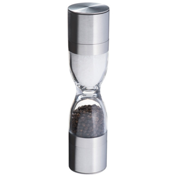Logotrade promotional products photo of: Salt and pepper mill 2-in-1 ROME