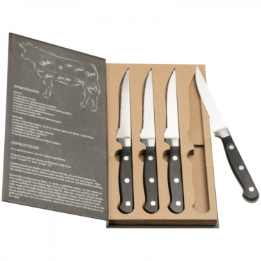 Logotrade promotional gift picture of: Steak knife set LONDON