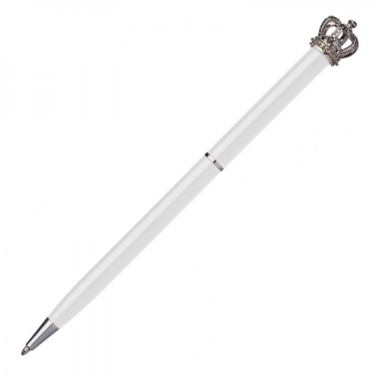 Logo trade promotional products image of: Metal ballpen KINGS PARK
