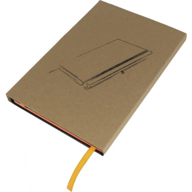 Logo trade promotional giveaways image of: A5 note book CUXHAVEN