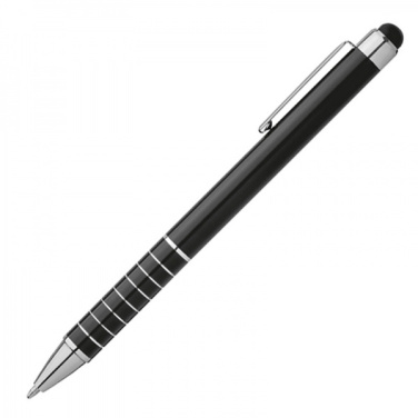 Logotrade corporate gift image of: Metal ballpen with touch pen LUEBO