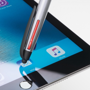 Logotrade promotional item picture of: Plastic ballpen 3in1 BOGOTA