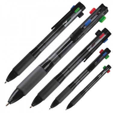 Logotrade promotional merchandise photo of: Plastic ballpen 4in1 NEAPEL